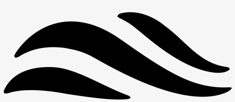 Ocean Wave Logo Related Keywords Suggestions - Ocean Logo Black And White, transparent png #5324936