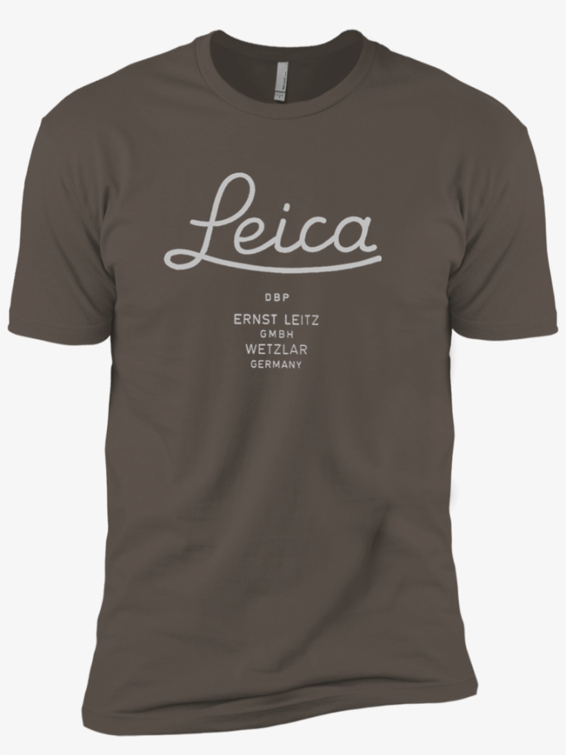 Leica Camera Retro Logo Photography Nl3600 Nl Premium - T-shirt, transparent png #5326467