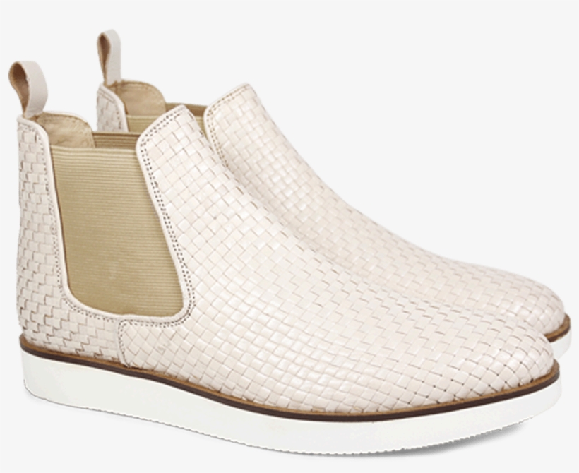 Ankle Boots Rita 3 Woven Off White Elastic Beige Xl - Bottines Melvin & Hamilton Rita 3 Woven Off White, transparent png #5326468