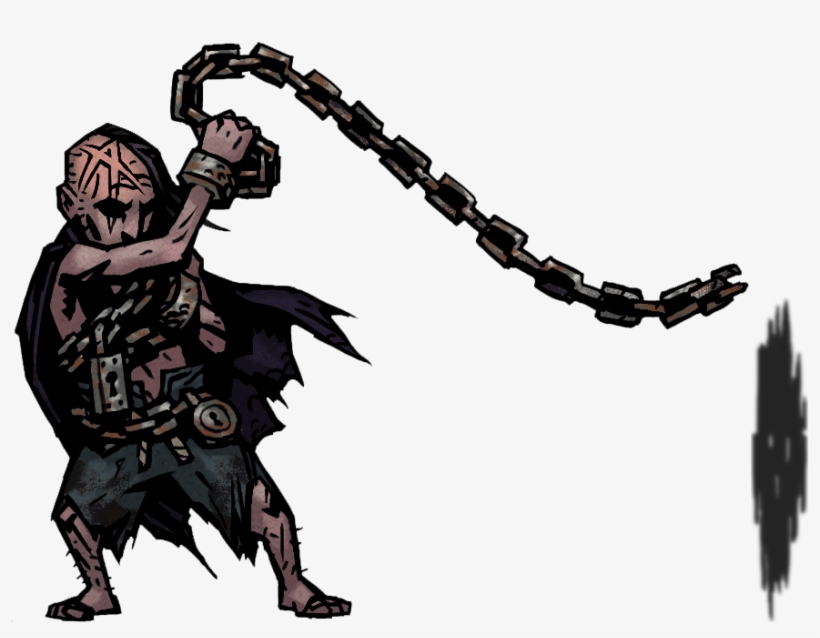 Abomination Sprite Attack Chain - Darkest Dungeon Abomination Manacles, transparent png #5327619