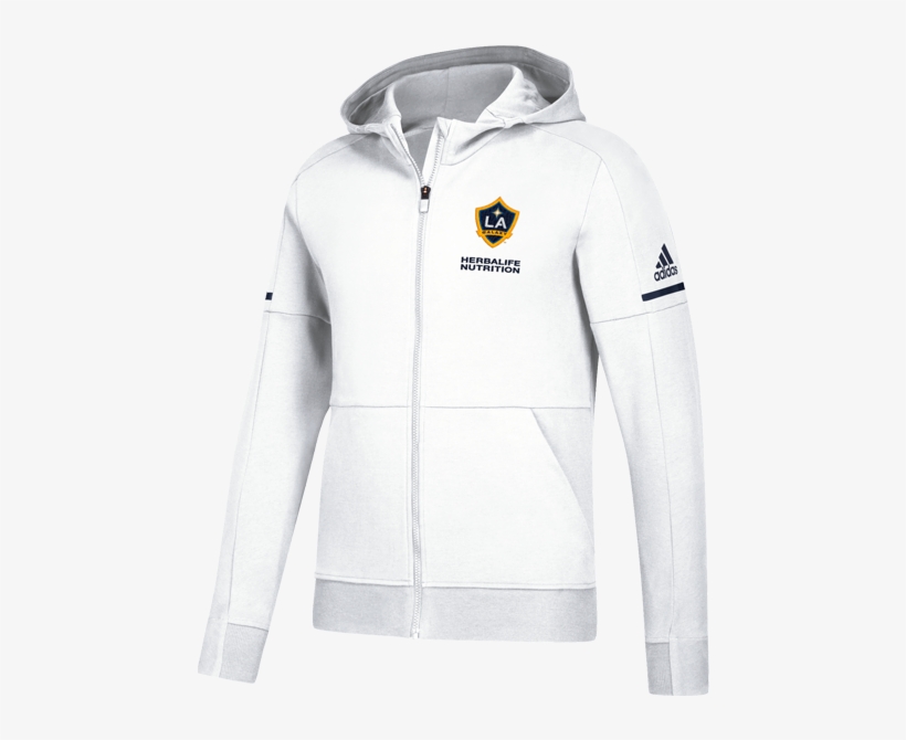 La Galaxy Travel Hood Full Zip Jacket - La Galaxy, transparent png #5329554