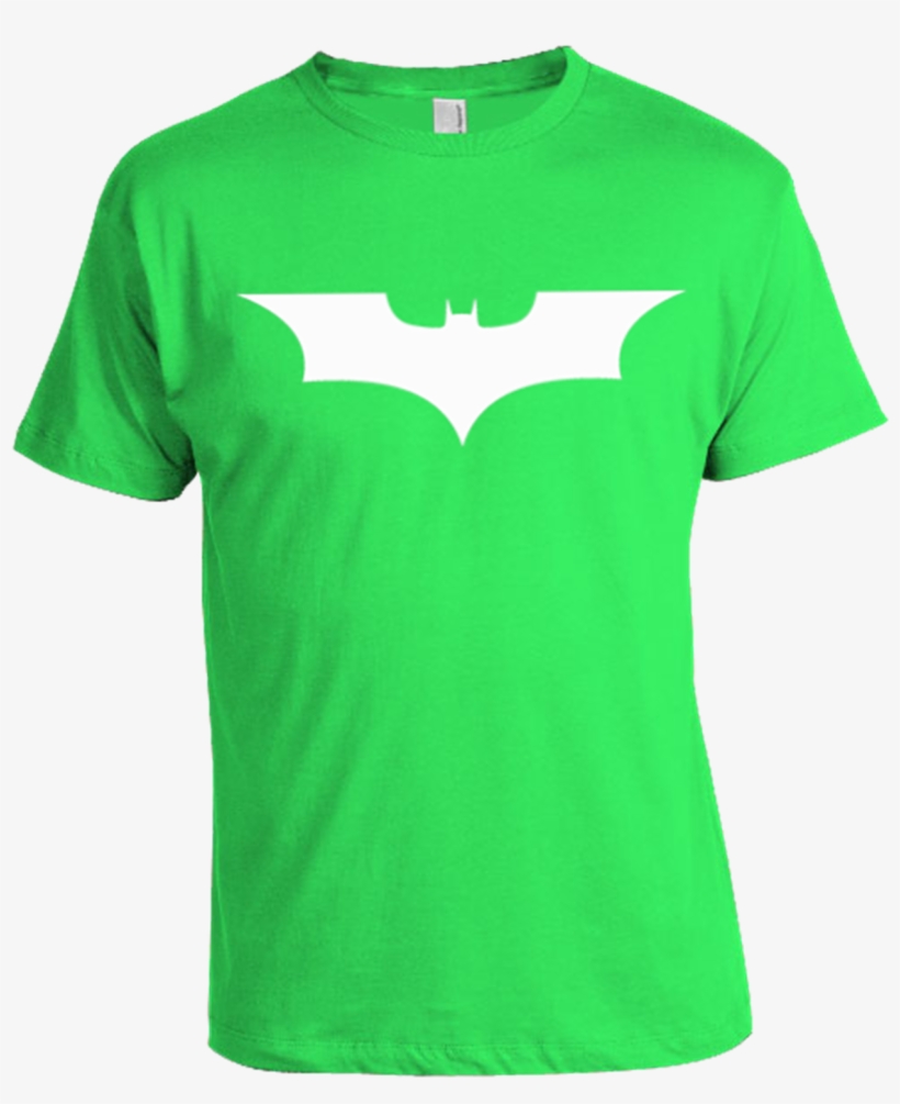 Batman T Shirt White Logo - Batman Logo Red White, transparent png #5329685