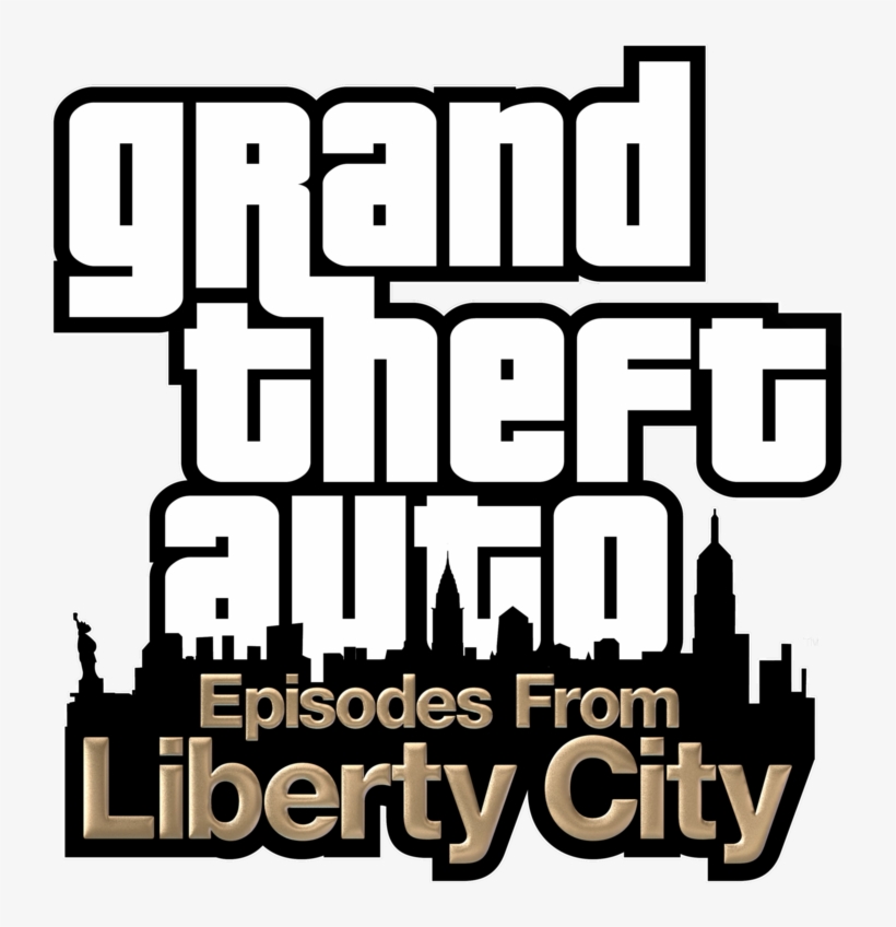 Grand Theft Auto Episodes From Liberty City Logo - Gta Liberty City Logo, transparent png #5329792