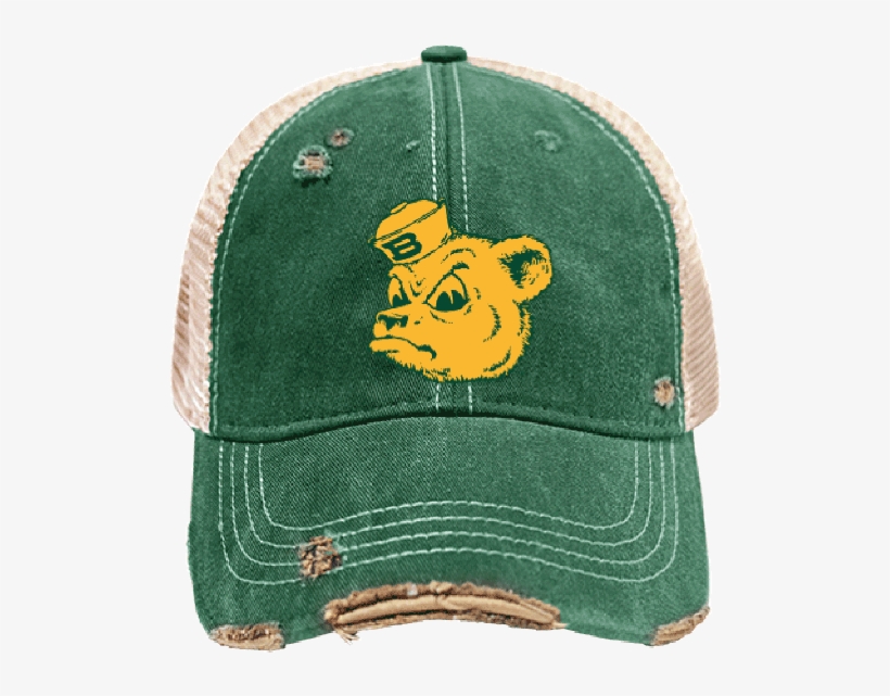Baylor The Sailor Tea Washed Snap Back Vintage Trucker - Baylor Bears And Lady Bears, transparent png #5330732