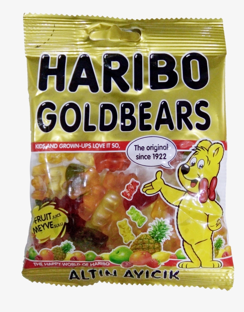 Quick View - Haribo Confectionery Gold Bears Stand Up Bag - 10 Oz., transparent png #5331090