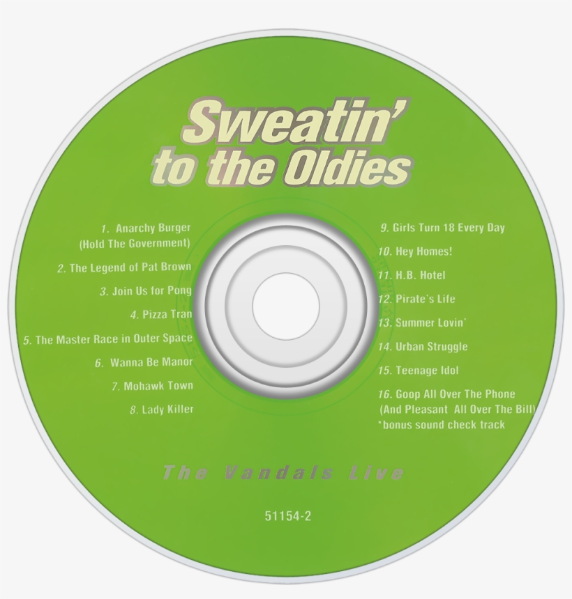 The Vandals Sweatin' To The Oldies - Sweatin' To The Oldies: The Vandals Live [bonus Tracks], transparent png #5331373