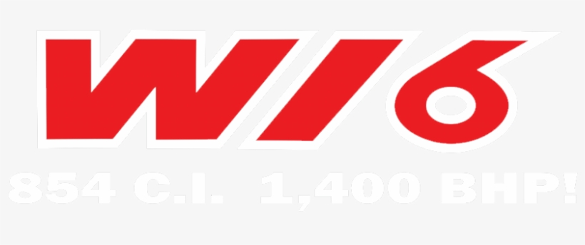 Come Visit Us At The Edelbrock Stand - W16 Engine, transparent png #5331620