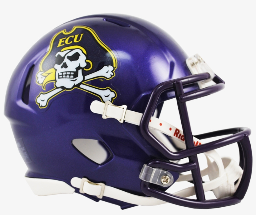 East Carolina Speed Mini Helmet - East Carolina Football Helmet, transparent png #5332903