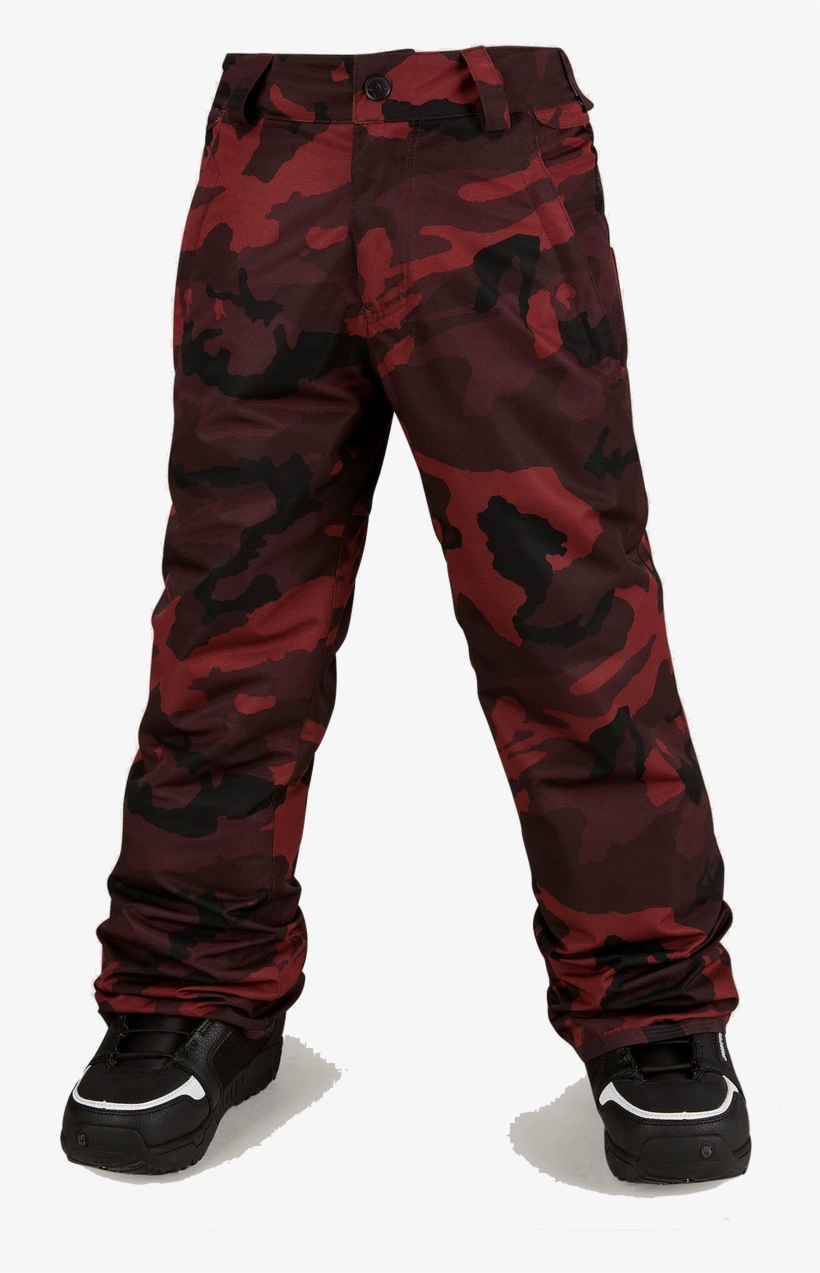Volcom Youth Explorer Insulated Pant - Volcom Explorer Ins Pnt Red M (kids), transparent png #5334405