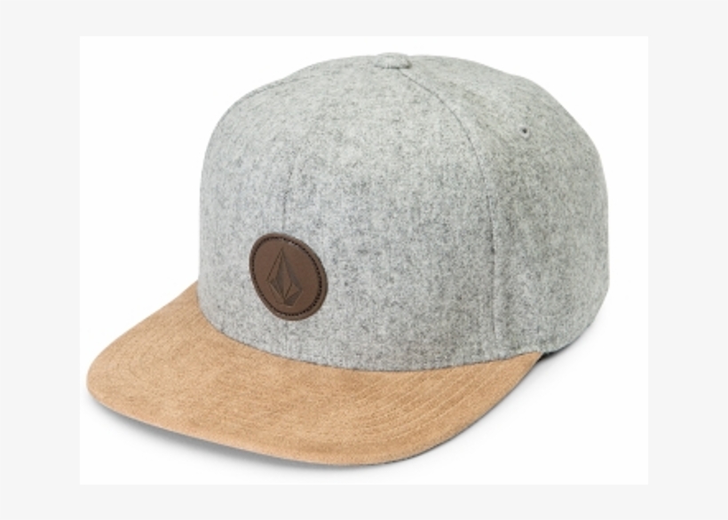Volcom Quarter Grey - Volcom Men's Quarter Snapback Hat - Gray, transparent png #5335064