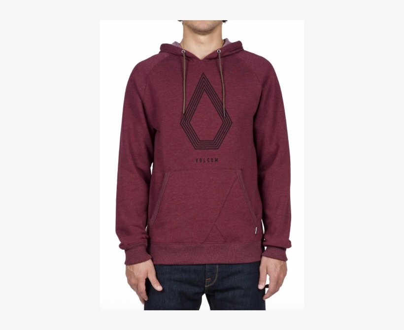 Volcom Stone Pack P/o Hoody Merlot - Volcom Stone Pack P/o Xs, transparent png #5335452