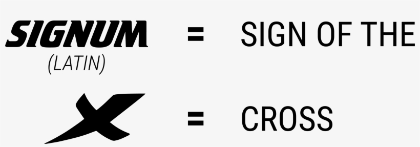 There Arent Really Any Brands In The Catholic World - Sign Of The Cross Latin, transparent png #5335683