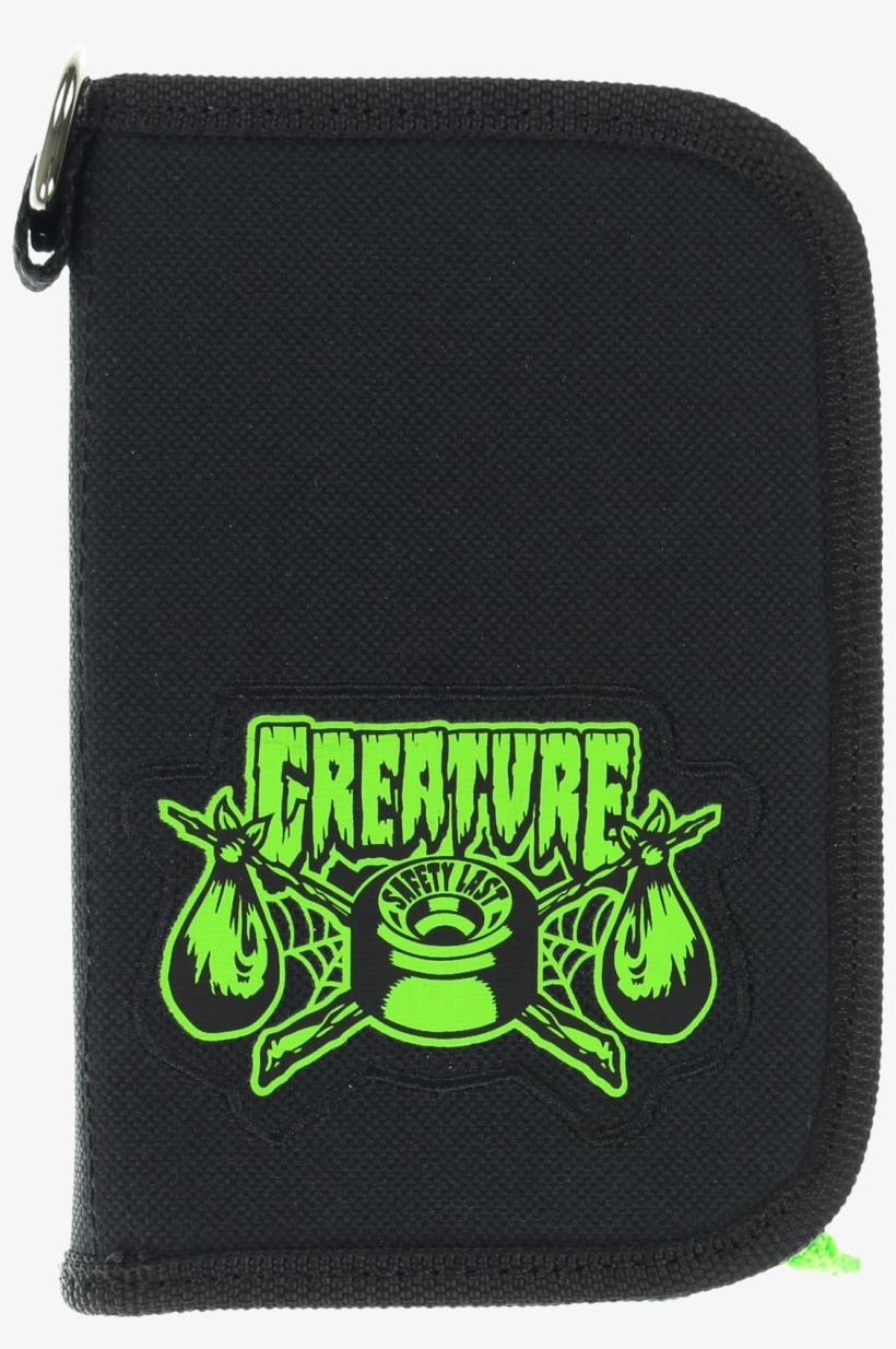 Creature Transient Luggage Pouch Black - Creature Skateboards Transient Black Luggage Pouch, transparent png #5335922