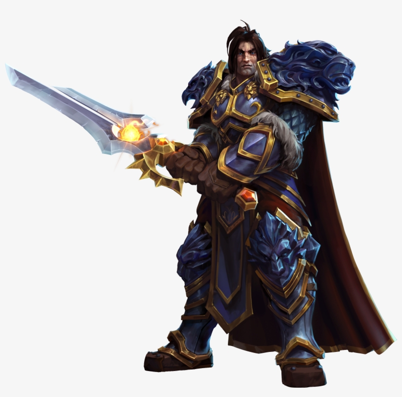 Varian - Varian Heroes Of The Storm Png, transparent png #5335928
