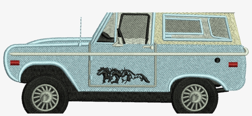 Bronco Logo Digitizing, transparent png #5336275