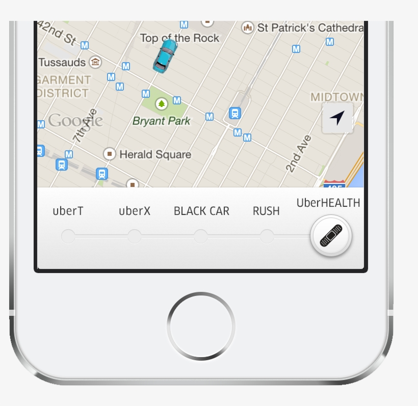Uber Delivers Flu Shots And A Registered Nurse As Uberhealth - Mobile Phone, transparent png #5337533