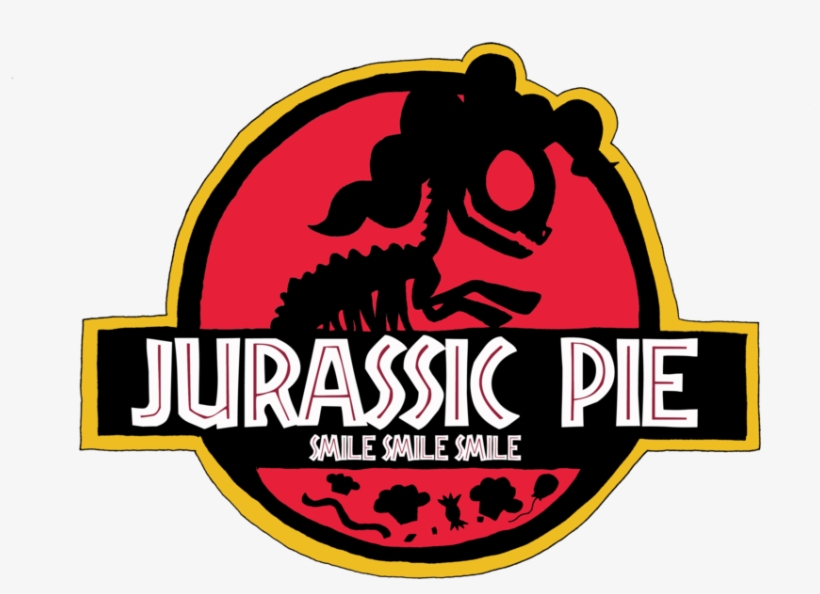 Lightdegel, Jurassic Park, Logo, Pinkie Pie, Ponies, - My Little Pony Jurassic Park, transparent png #5337846