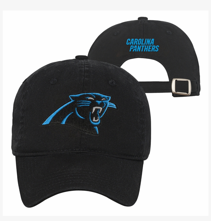 Carolina Panthers Youth Team Slouch Adjustable Hat, transparent png #5338741