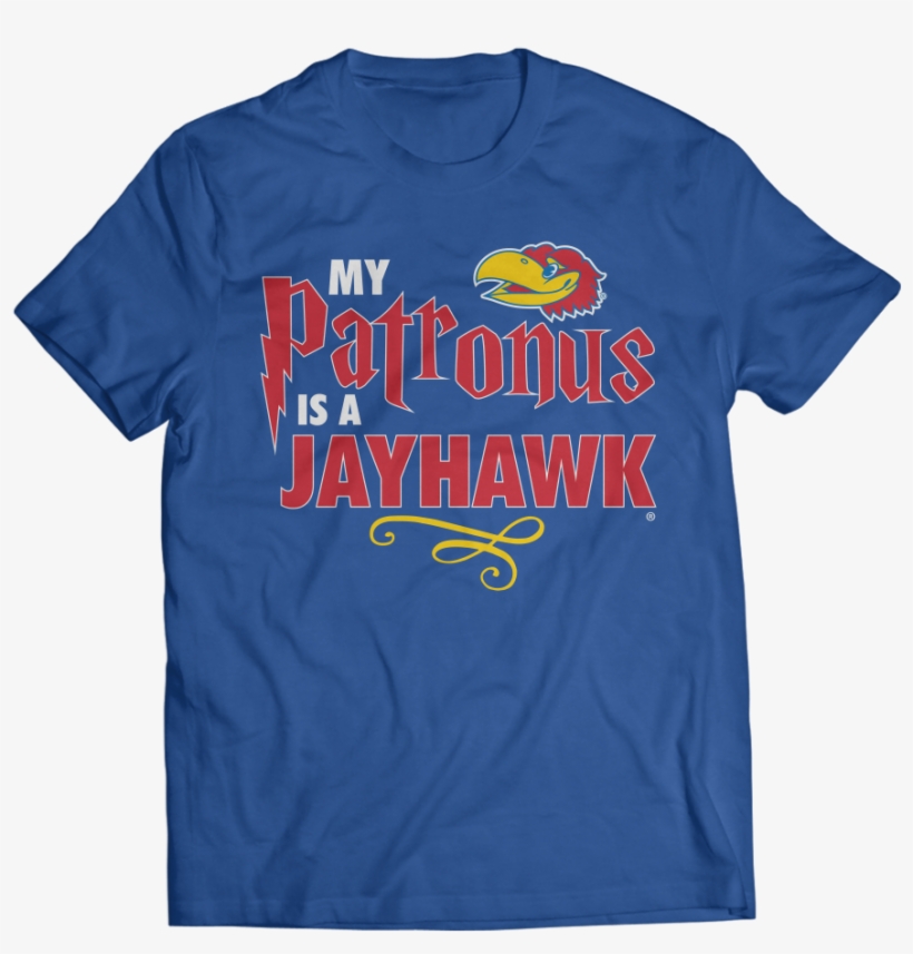 My Patronus Is A Jayhawk Louisiana Tech, University - Mini Mini Me - Father Daughter Wife Son Matching Shirts, transparent png #5339030