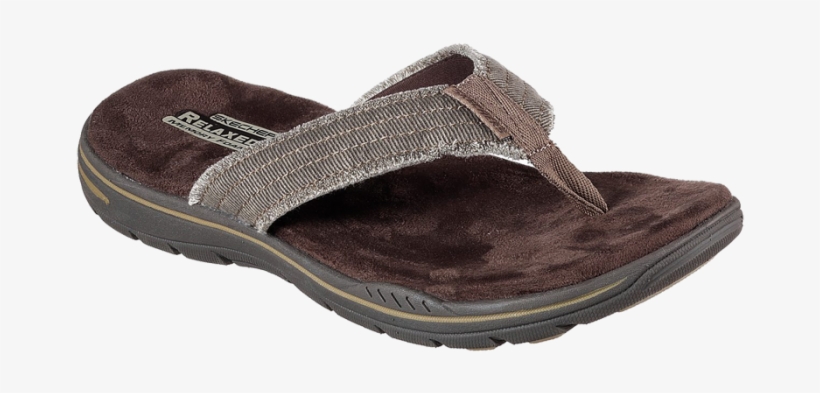 Men's Chocolate Evented Arven Sandal - Skechers 65091 Choc Men's Evented-arven Sandal, Size:, transparent png #5341158