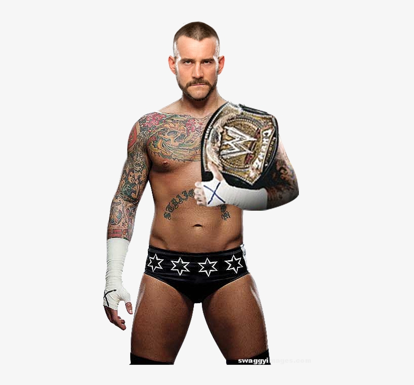 Cm Punk Wwe Champion - Cm Punk Wwe 2017, transparent png #5342522
