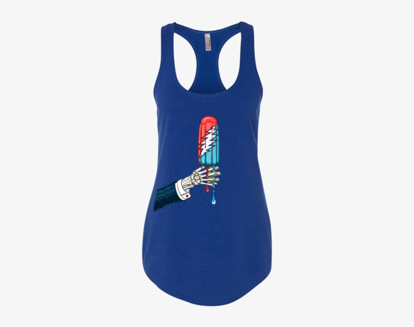 Grateful Dead Rocket Pop Women's French Terry Racerback - Rocket, transparent png #5342574