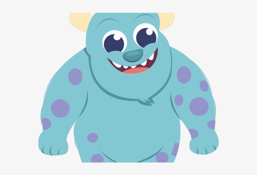 Monsters University Clipart Cute - Monster Inc Animado Personajes, transparent png #5342886