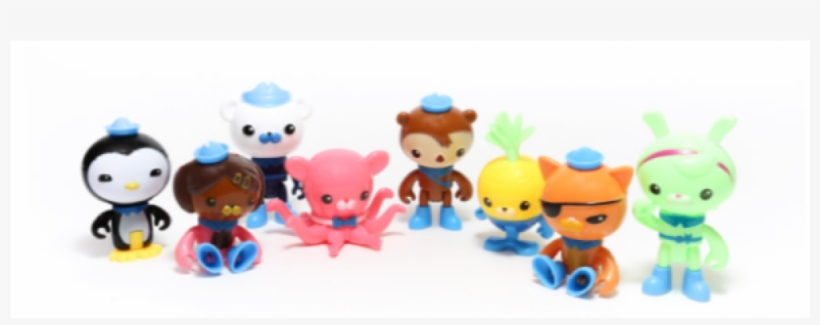Octonauts Cake Topper Set Of - Baby Toys, transparent png #5343457