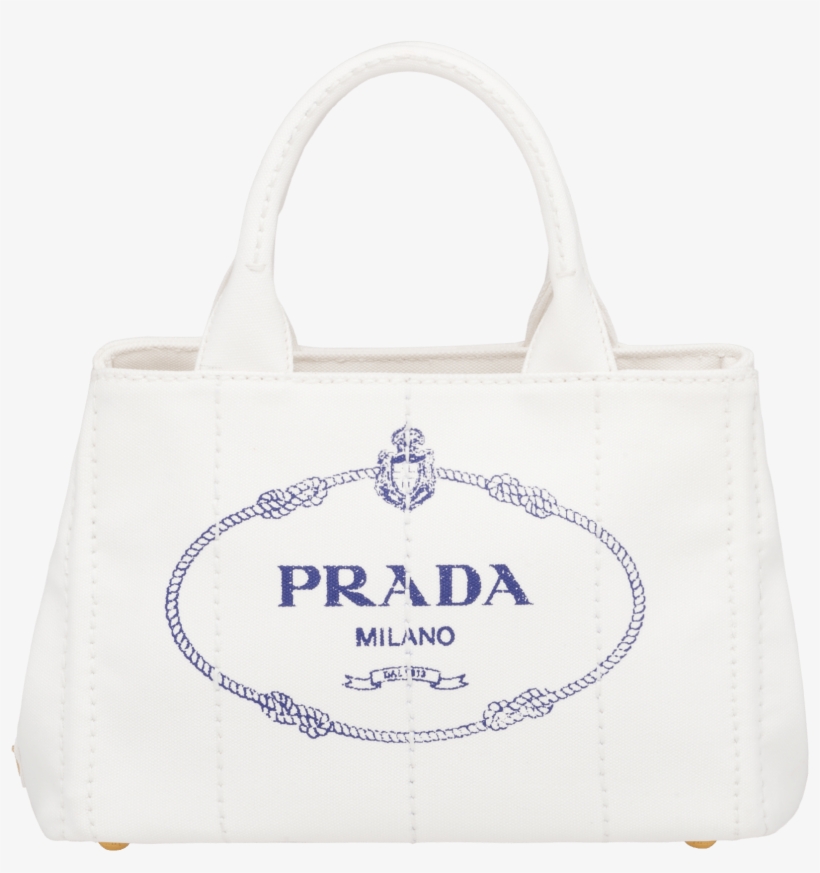 prada canapa denim bag