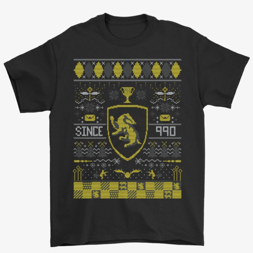 Hufflepuff Badger Since 990 Harry Potter Christmas, transparent png #5344757