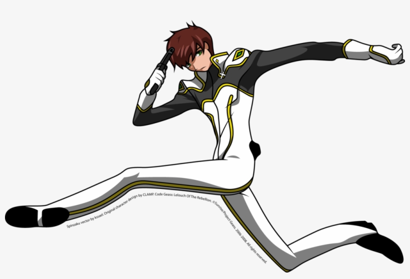 Original Dab - Suzaku Kururugi, transparent png #5344897