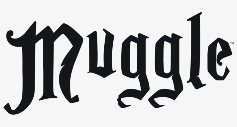 Harry Potter Muggle Men's Ringer T-shirt - Magic Font, transparent png #5345028