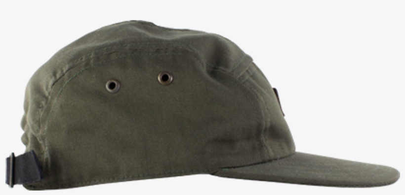 Ekn Five Panel Cap / Oliv Baumwolle, transparent png #5345585