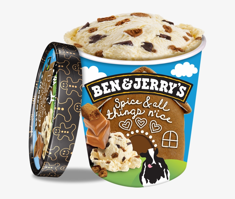 Now In Freezers Nationwide, Spice & All Things N'ice - Ben And Jerry's One Love, transparent png #5345588