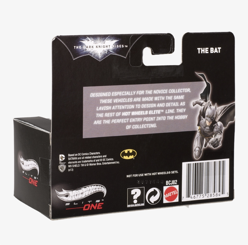 More Views - Hot Wheels Elite One 1:50 Scale The Dark Knight Rises, transparent png #5346804