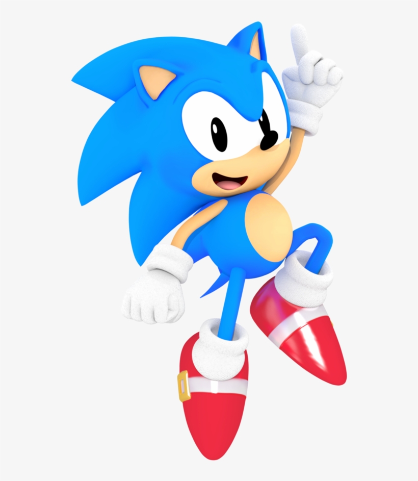 Classic Sonic Mania Render 1 3 By Matiprower-dbej88e - Classic Sonic Sonic Mania, transparent png #5347410