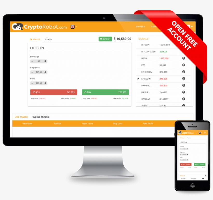 Crypto Robot, transparent png #5348553