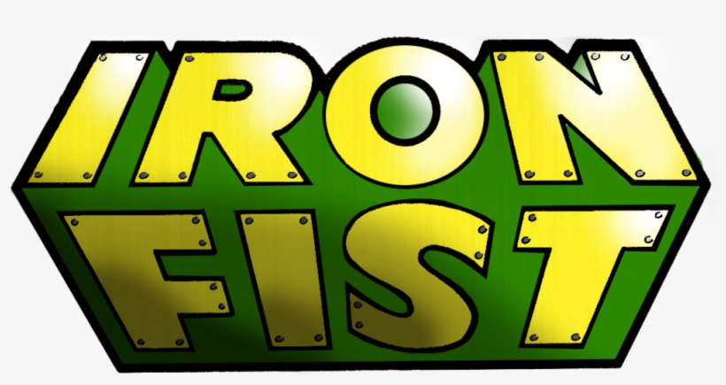 Iron Fist Logo - Iron Fist Comic Logo, transparent png #5348611