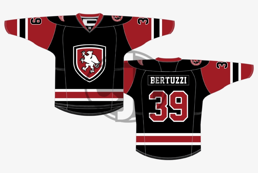 My Submission For The Griffins' 2016 Jersey Design - Ottawa 67s Black Jersey, transparent png #5350251