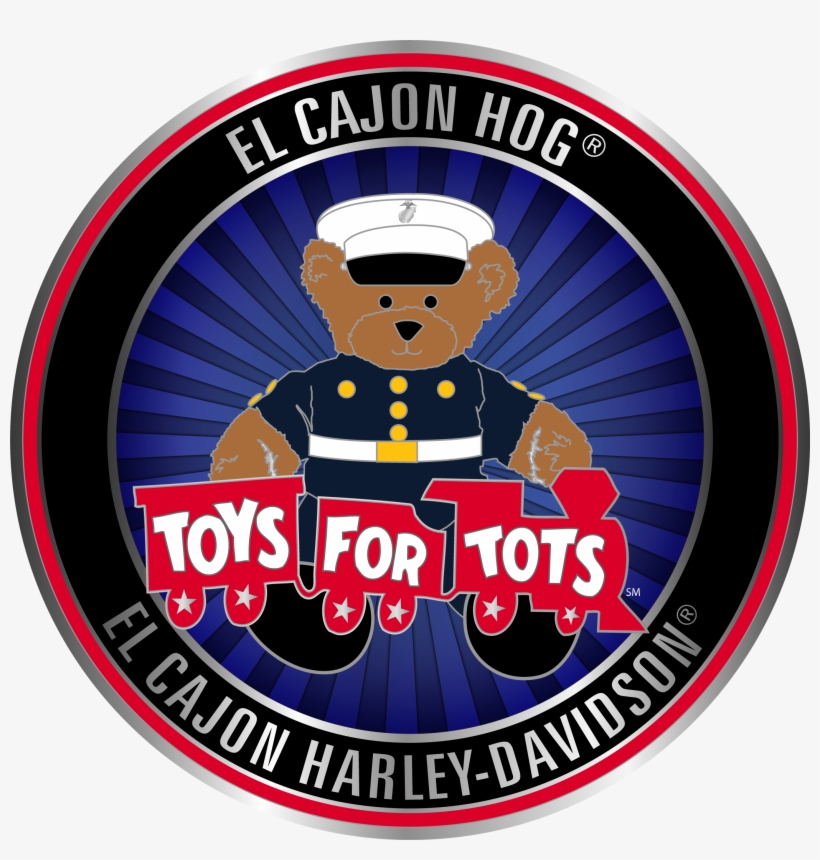 El Cajon Harley - Toys For Tots, transparent png #5350422