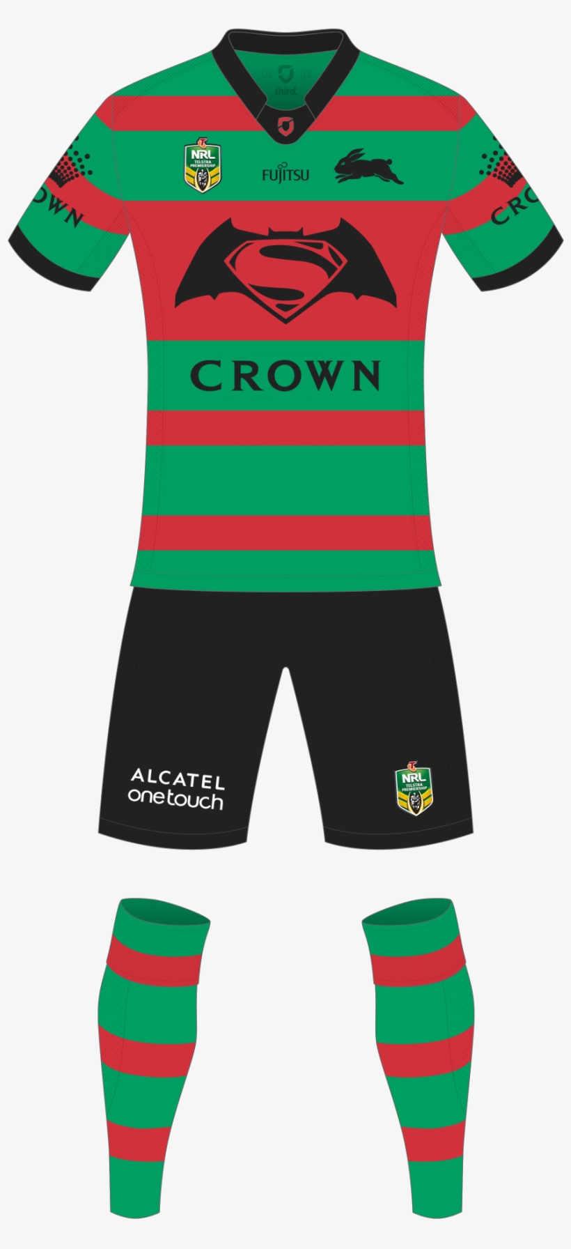 South Sydney Rabbitohs Batman V Superman - Kids T-shirt: Juvenile: Batman Vs. Superman- Black, transparent png #5350426