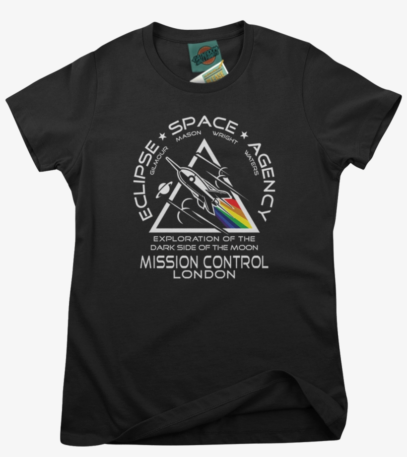 Pink Floyd Inspired Eclipse Space T-shirt - Jared Padalecki Campaign Shirts, transparent png #5350476