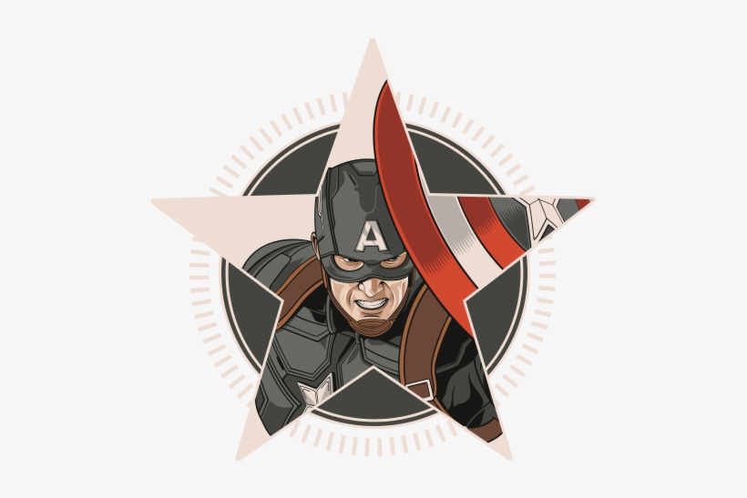 Captain America - Wallpaper, transparent png #5351185