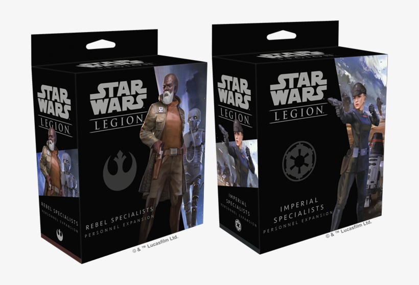 Legion Rebel Specialists Personnel Expansion - Star Wars Legion Specialists, transparent png #5352182