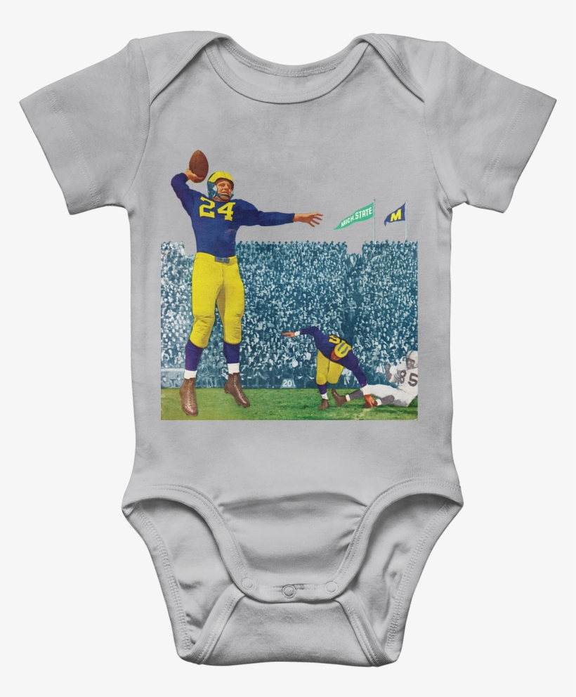 Load Image Into Gallery Viewer, 1951 Michigan Wolverine - Infant Bodysuit, transparent png #5352890