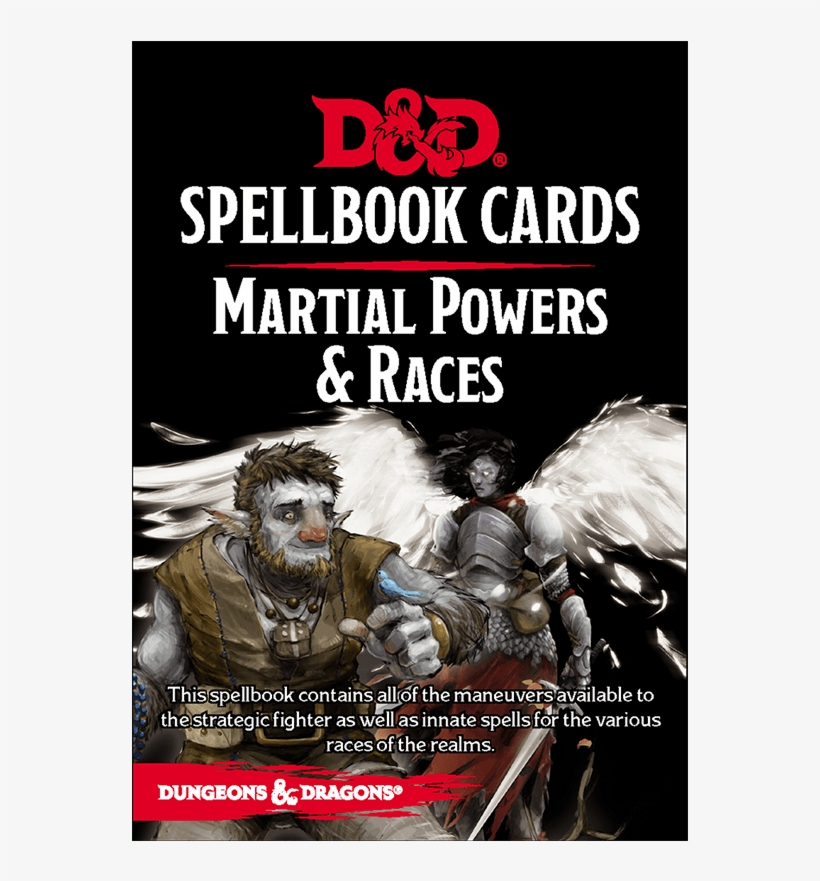 Dungeons & Dragons - D&d Spellbook Cards: Martial Deck, transparent png #5352897