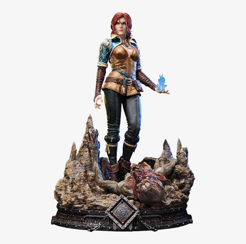 22" The Witcher - Witcher 3 Triss Figure, transparent png #5353608