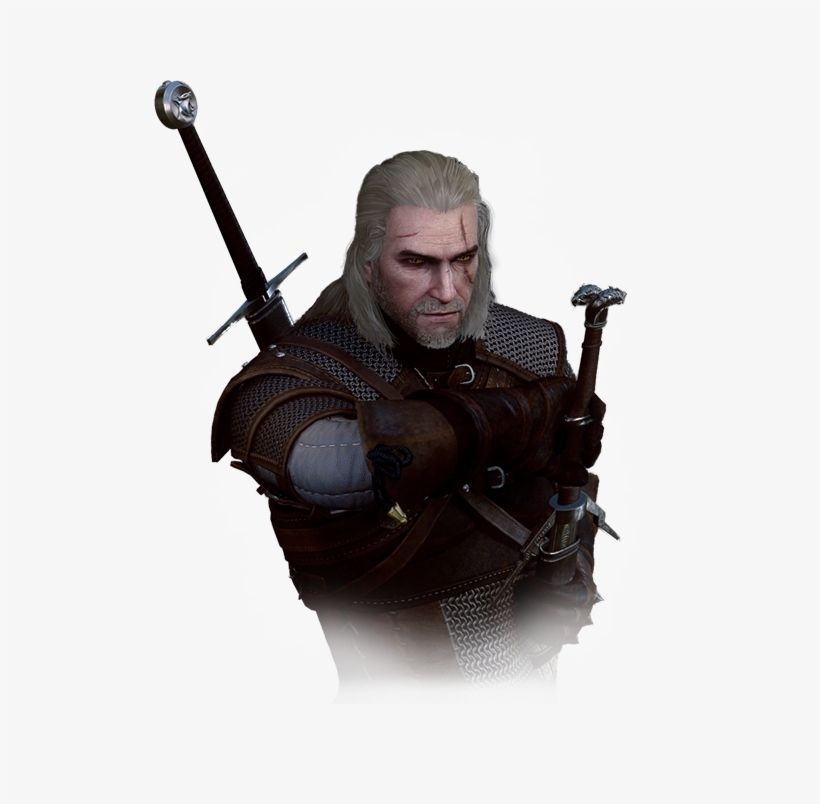 Geralt Von Riva The Witcher 3 - Wiedźmin 3 Geralt Png, transparent png #5353835
