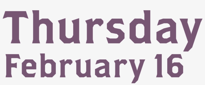 Thursday, February - Blank February 2019 Calendar, transparent png #5353844