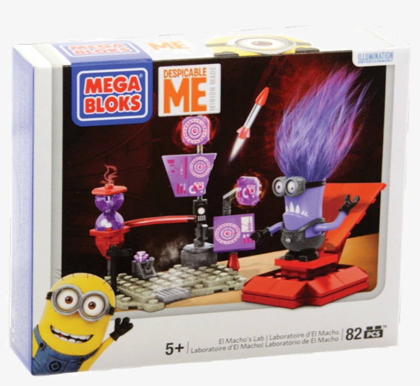Mega Bloks Despicable Me Minion Lab Playset - Lego Minions Mega Bloks, transparent png #5353904